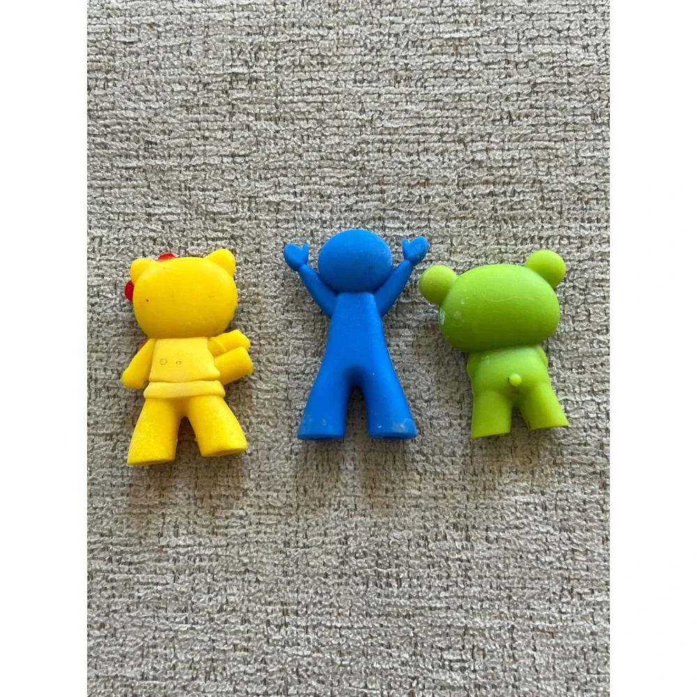 Fun Chop Chopstick Helpers Set‎ Hello Kitty Rilakkuma Character Trainers 7pc Lot